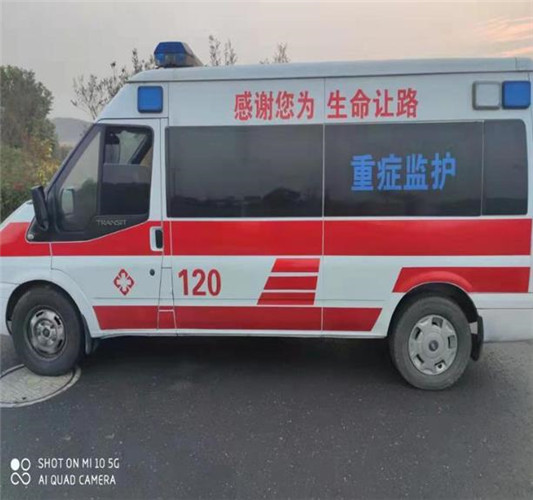 个旧救护车出租服务案例3
